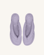 Talia Puffed Sandal - Purple