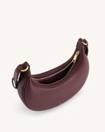 Carly Medium Shoulder Bag - Deep Claret