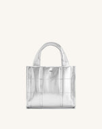 Freya Mini Tote Bag - Silver