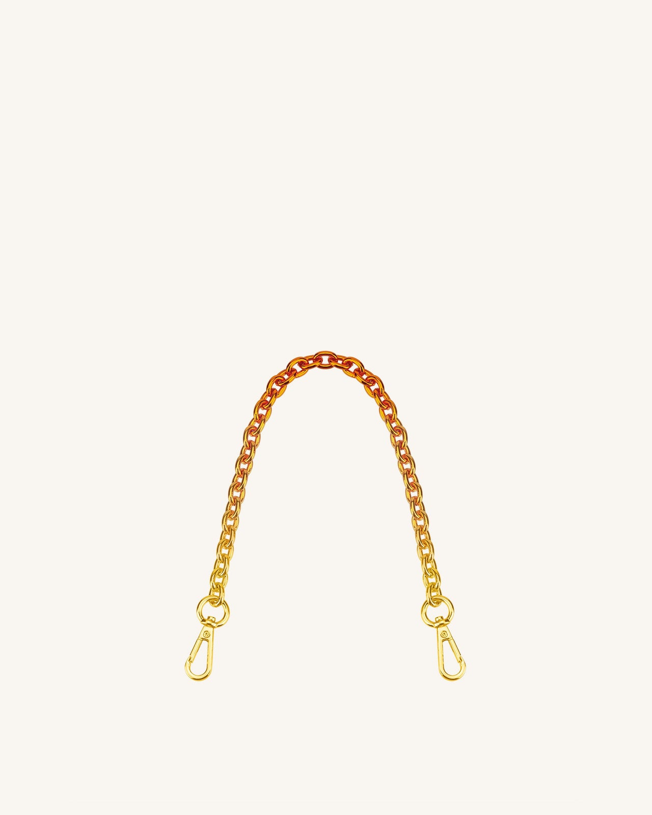 Isla Gradient Chain Strap - Orange
