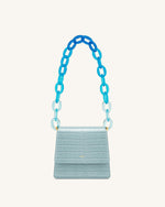 Mya Gradient Acrylic Chain Strap - Blue