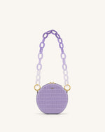 Mya Gradient Acrylic Chain Strap - Purple